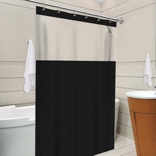Cortina de Box Com Ganchos Pvc 100% Antimofo Visor Transparente