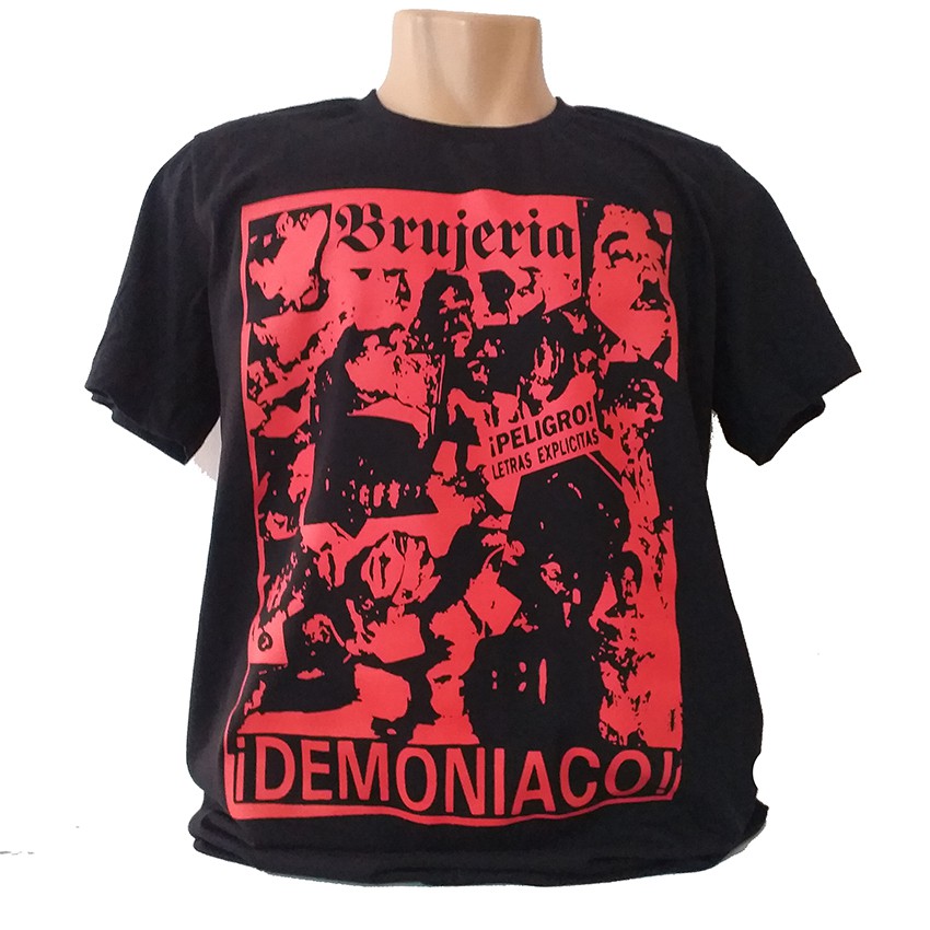 Camiseta Brujeria Demoniacos. Banda Death Metal Brujeria