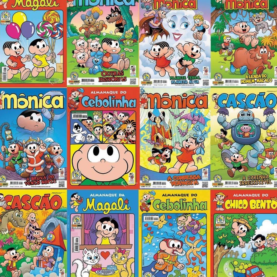 Gibis Turma da Mônica - Envio Sortido e Aleatório