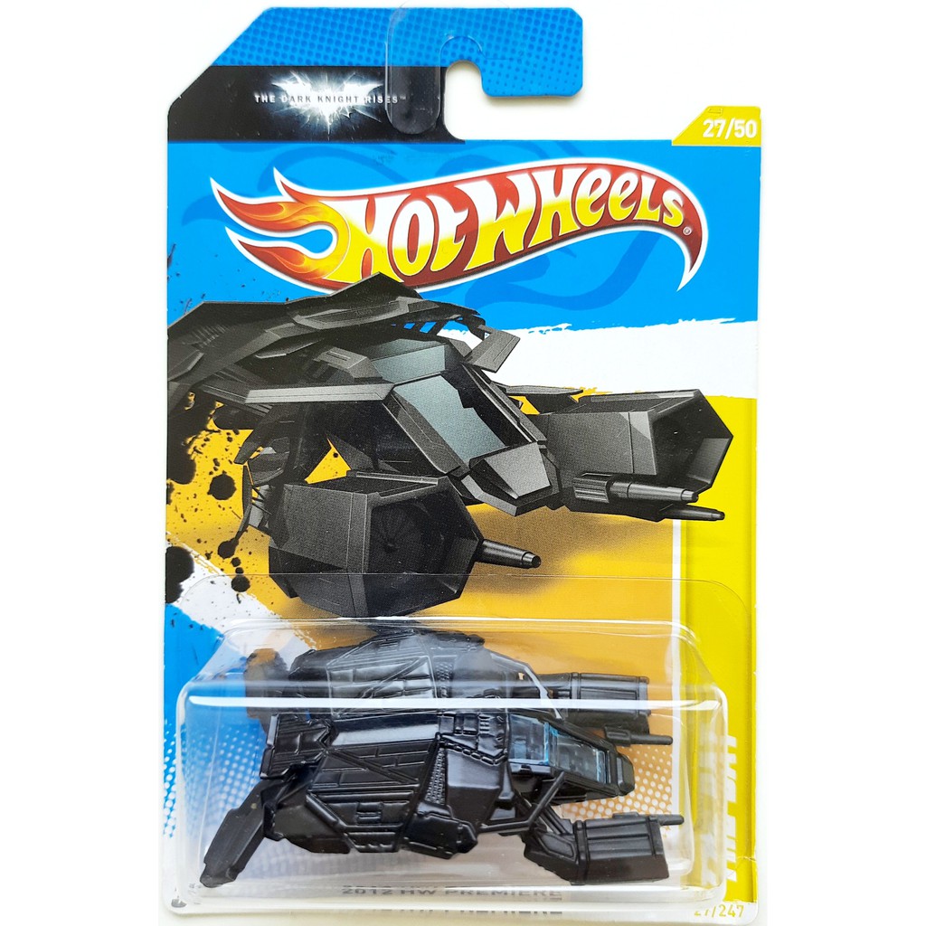 Hot Wheels The Bat 2012 HW Premiere Batman Nave 27/247 - V5315-07A1