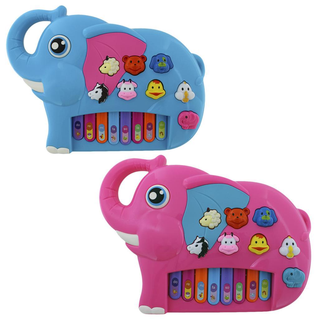 Piano Infantil Teclado Musical Som De Animais Fazendinha no Shoptime