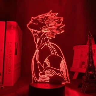 Anime Haikyu Bokuto Lâmpada Led Noturna Jagermeister