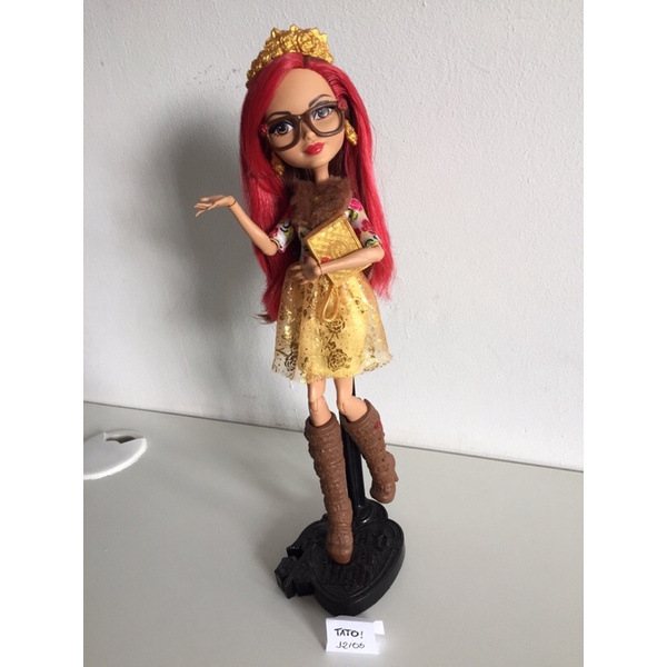 Boneca articulada com acessorios ever after high rosabella beauty