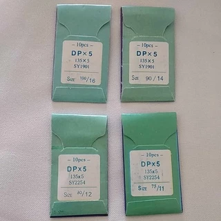 Agulha para Máquina de Costura RETA Industrial Cabo grosso DP , caseadeira, pespontadeira, Zig zag semi DPx5