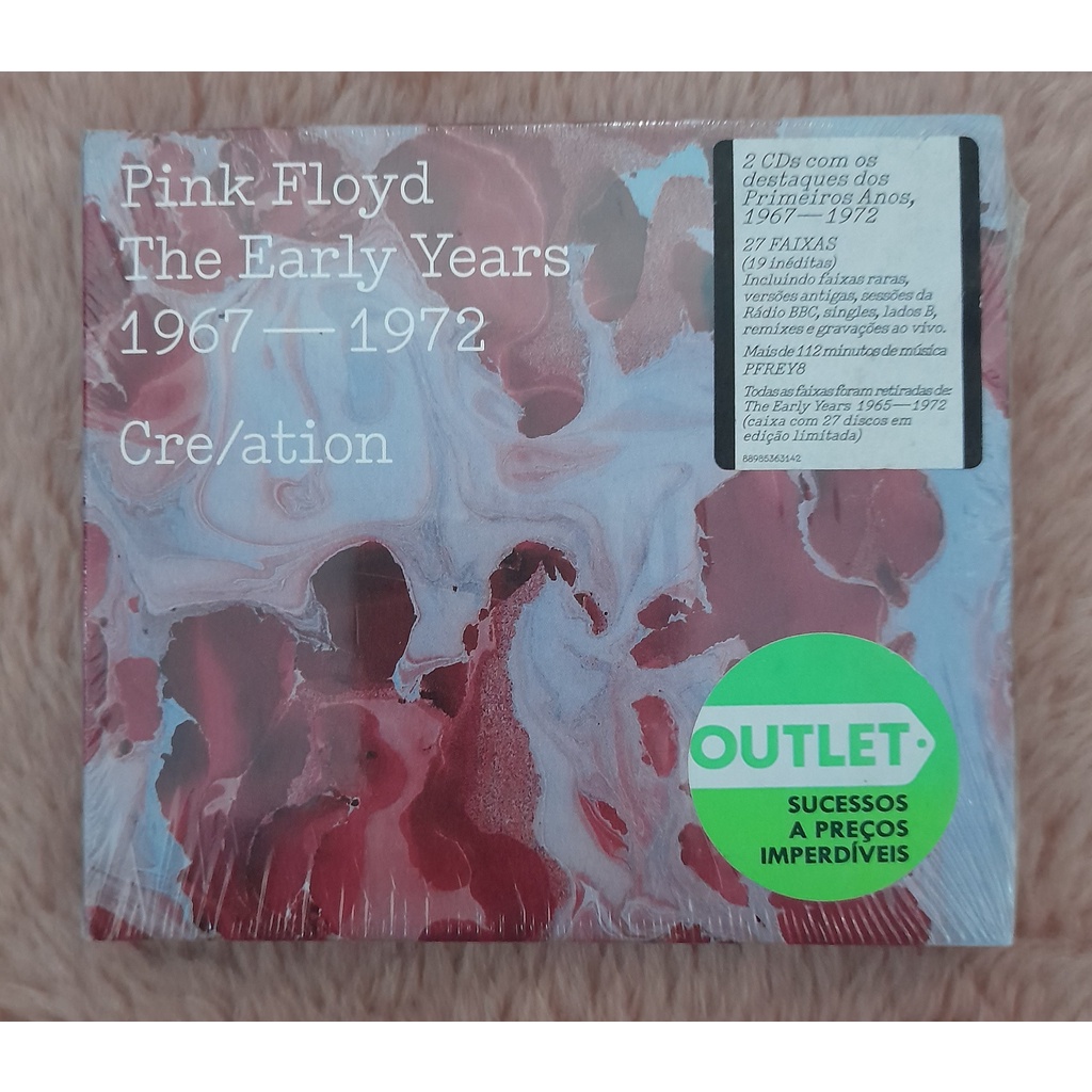CD Pink Floyd - The Early Years 1967 - 1972 (Lacrado) | Shopee Brasil