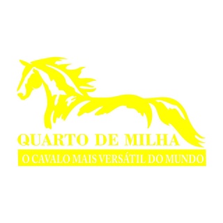 Adesivo Cavalo Quarto de Milha