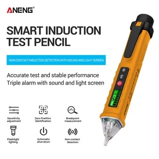 ANENG VC1010 Detectores Digitais De Tensão 12-1000V AC/DC Caneta Testadora Sem Contato De Corrente Elétrica