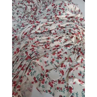 Tecido Malha Fluity Floral 1,50 mts x 1,30 larg.