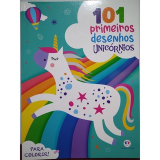 Livro Infantil P/ Colorir 101 Desenhos Patrulha Canina Magic Kids