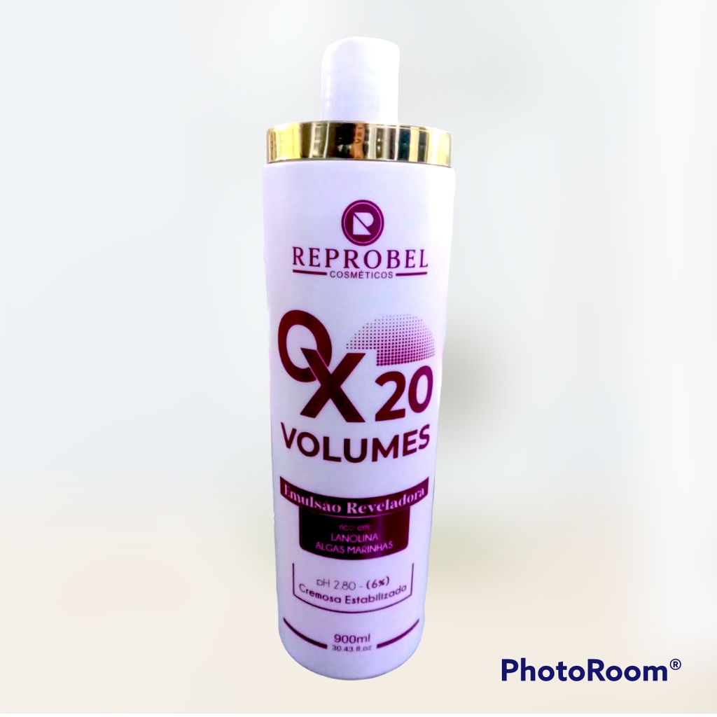 oxidante Reprobel 20 volumes 1 L para coloração e descoloração | Shopee ...