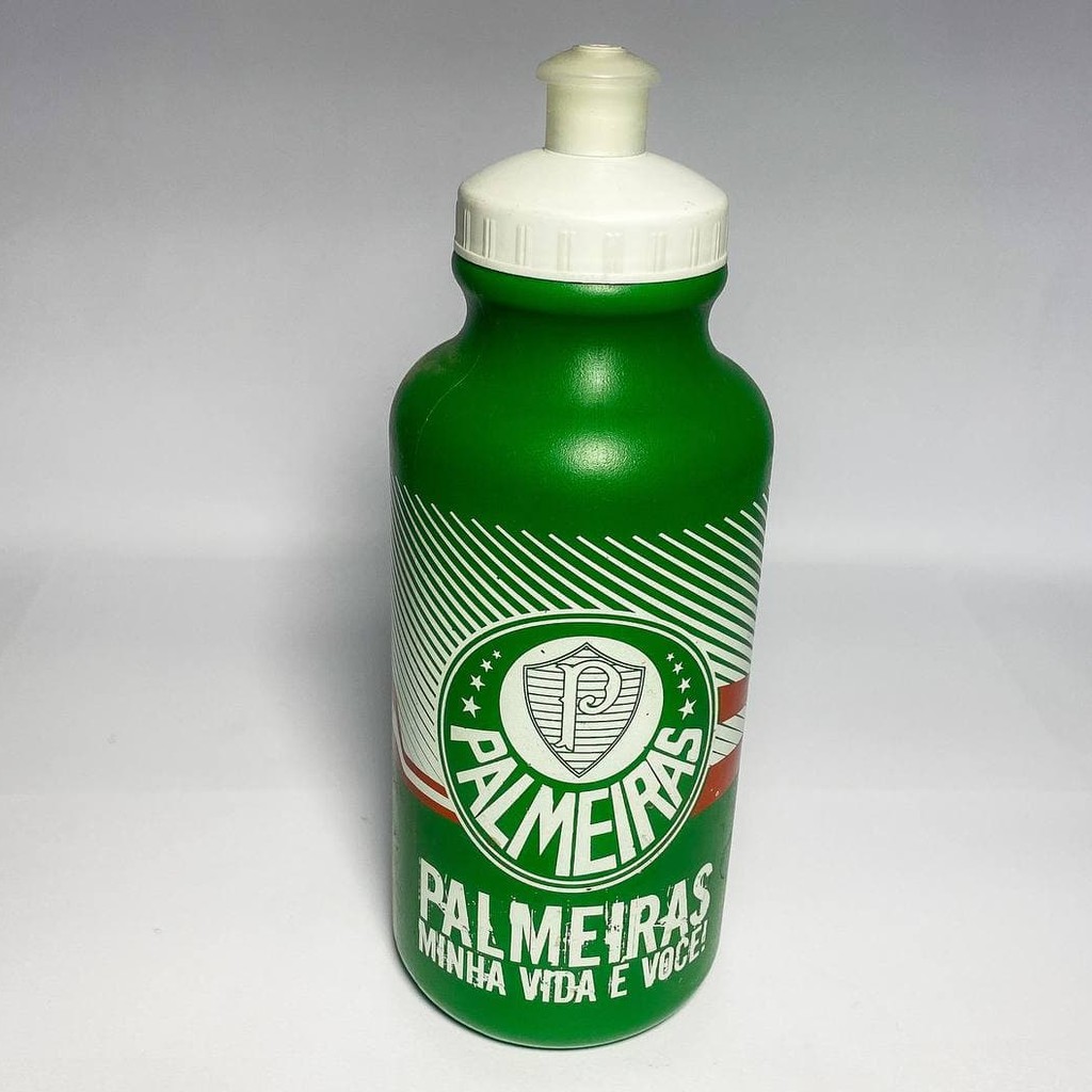 Garrafinha Squeeze Plástico Palmeiras Licenciado Futebol Time Garrafa Água