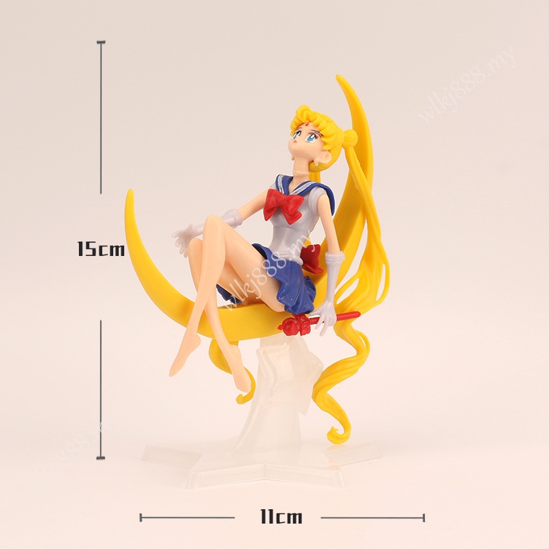 Sailor Moon Knight PVC Action Figure Brinquedos, Universo Ordem Modelo de  Cena, Anime Xmas Gift, 37cm