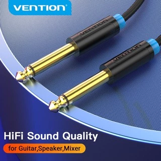 Vention 6.5mm Cabo De Áudio Macho Para Estéreo Jack Aux Alto-Falante Amplificador De Potência Guitarra 6.35