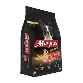 Ração Magnus Cães Supreme Adultos Frango/Cereais - 15Kg
