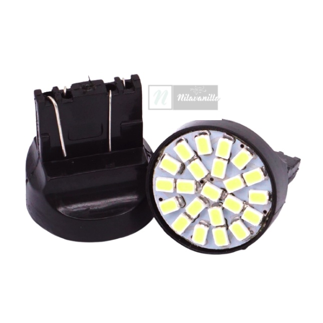 Ampoule LED 7443 W21/5W Pour Alfa Romeo MiTo (2008-2018) - Feux De Jour DRL, Blanc 6000K, Sans Hyper Flash