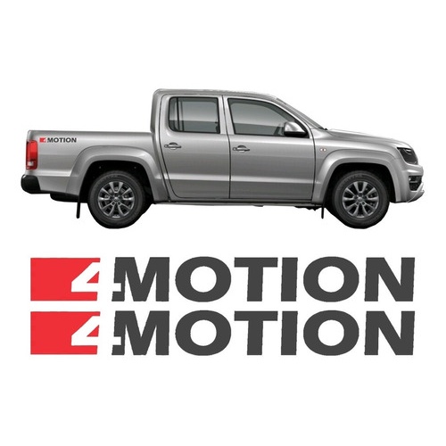 Adesivo Lateral Volkswagen Amarok 4 Motion Grafite | Shopee Brasil