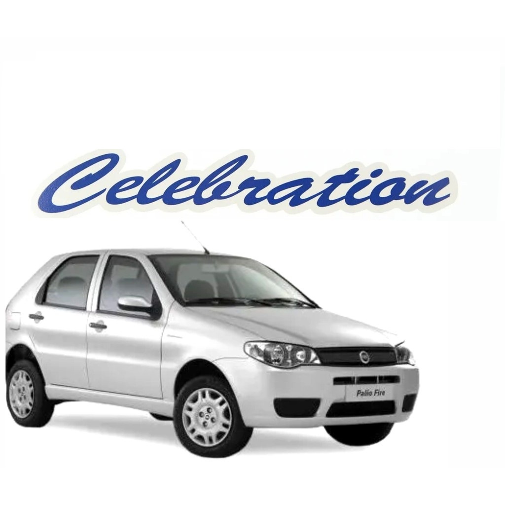 Adesivo Vinil Lateral Fiat Palio Celebration | Shopee Brasil