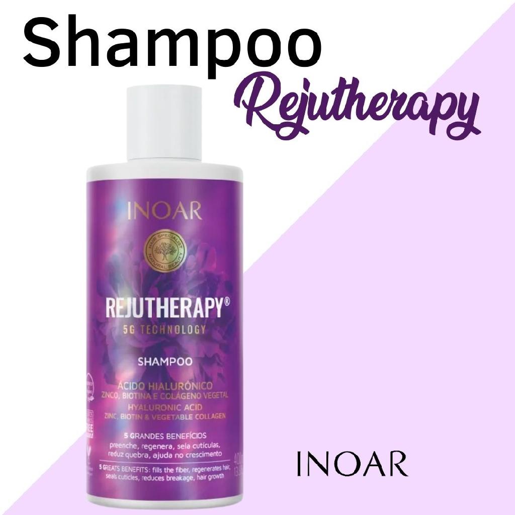 Shampoo Inoar Vegano Rejutherapy Acido Hialuronico Hidrata Reconstroi