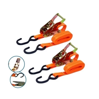 Kit 2 Un. Cinta Carga Com Catraca 6 Metros X 5cm Starfer