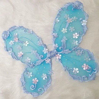Asa infantil jardim encantado com aplicações