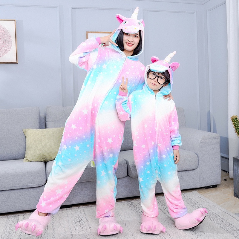 Pijama Kigurumi Pronta Entrega Envio Imediato Fantasia Unissex Unicórnio  Coelha Panda Dragão Dinossauro Pikachu Cosplay - Escorrega o Preço