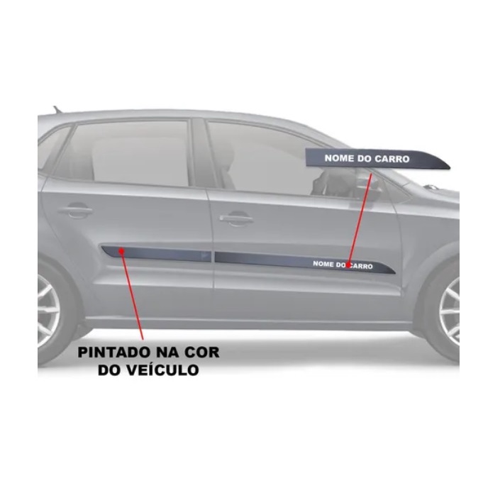 Friso Lateral Flash Redondo Spin Prata Switchblade | Shopee Brasil
