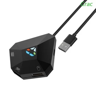 Adaptador / Conversor De Mouse Teclado Grac Game Para Switch / Ps4 / Ps3 / X-Box One / 360 Consola De Jogos / Acessórios