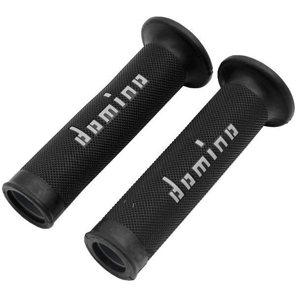 Par de Manoplas Punhos Estilo Domino Moto Motogp Sbk Racing - Cinza