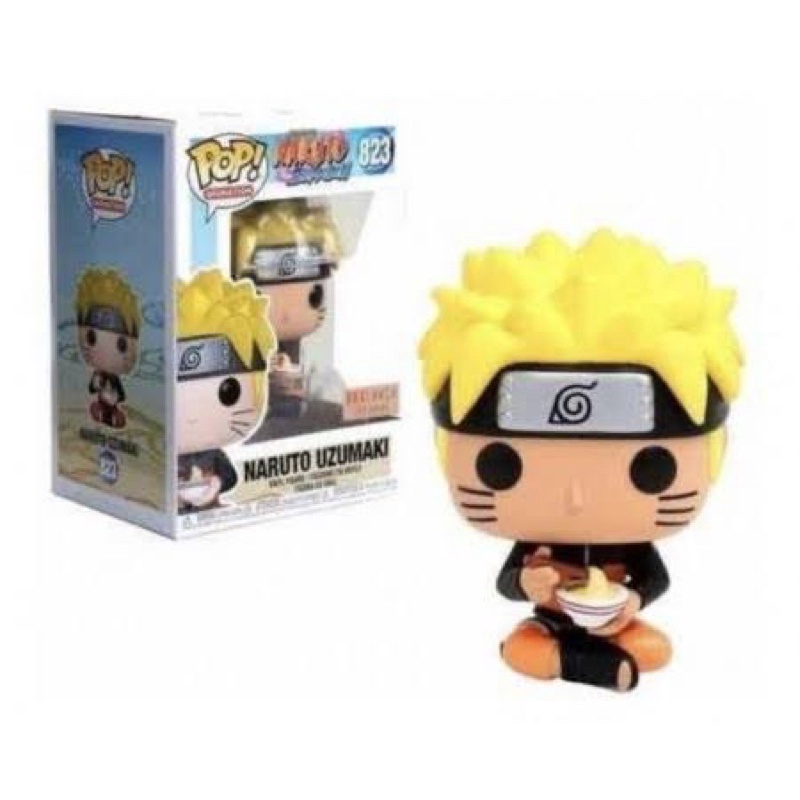 Funko Pop Naruto Shippuden Naruto Uzumaki Eating Ramen 823 Boxlunch Exclusive Shopee Brasil