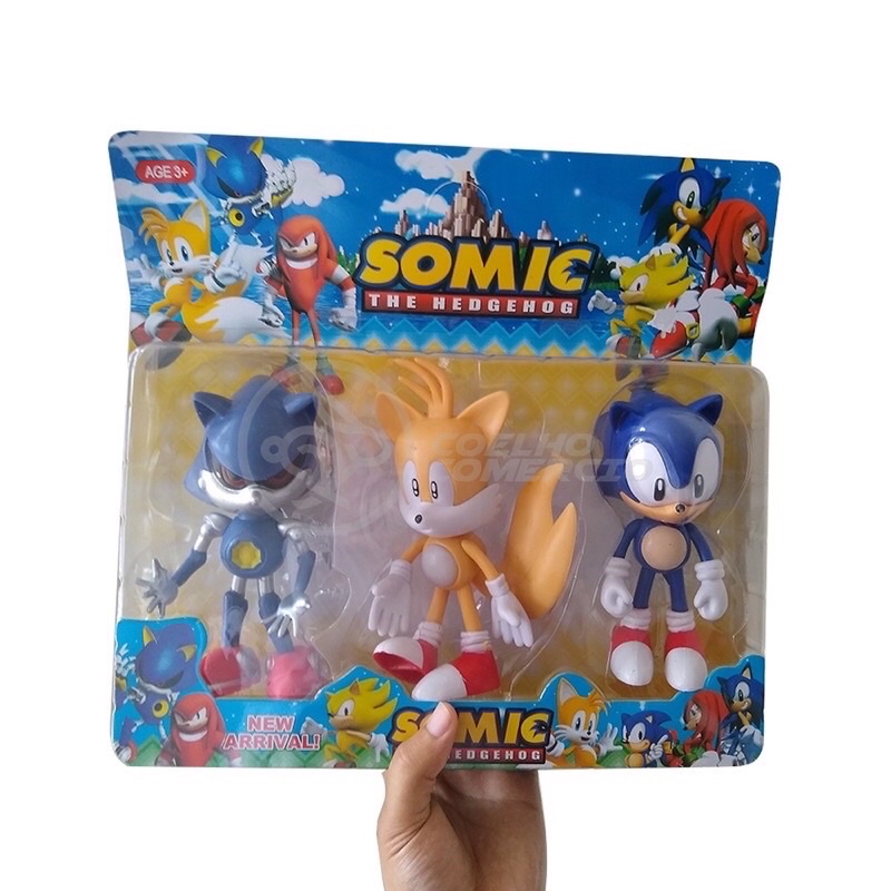 Kit Boneco Do Sonic
