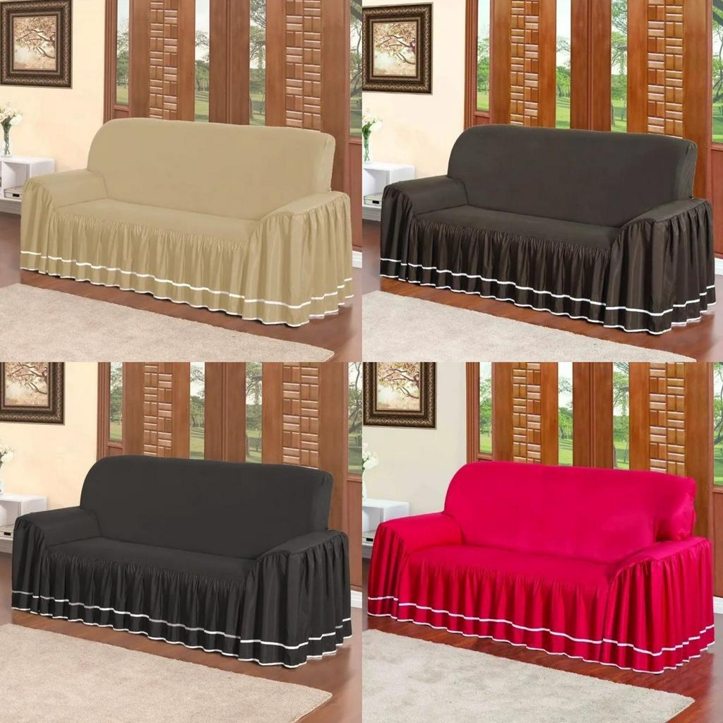 Forro Para Sofá Capa Dalia Avulsa 3 Lugares | Shopee Brasil