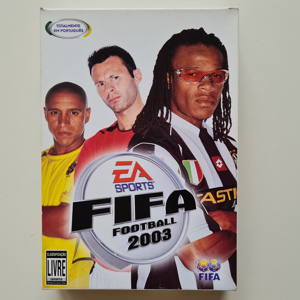 Fifa Football 2003 PC Big Box - Mídia Física Usado | Shopee Brasil