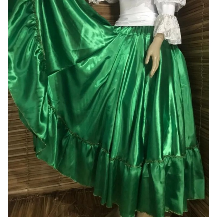 Roupa best sale cigana verde