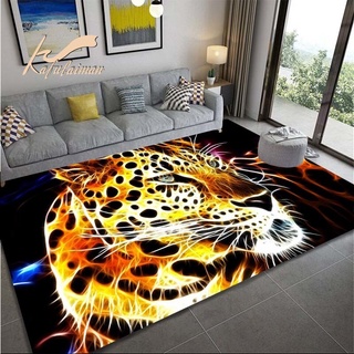 Compre Tigre tapete 3d impressão animal leão leopardo tapete porta sala de  estar quarto moderno decoração casa fotografia adereços