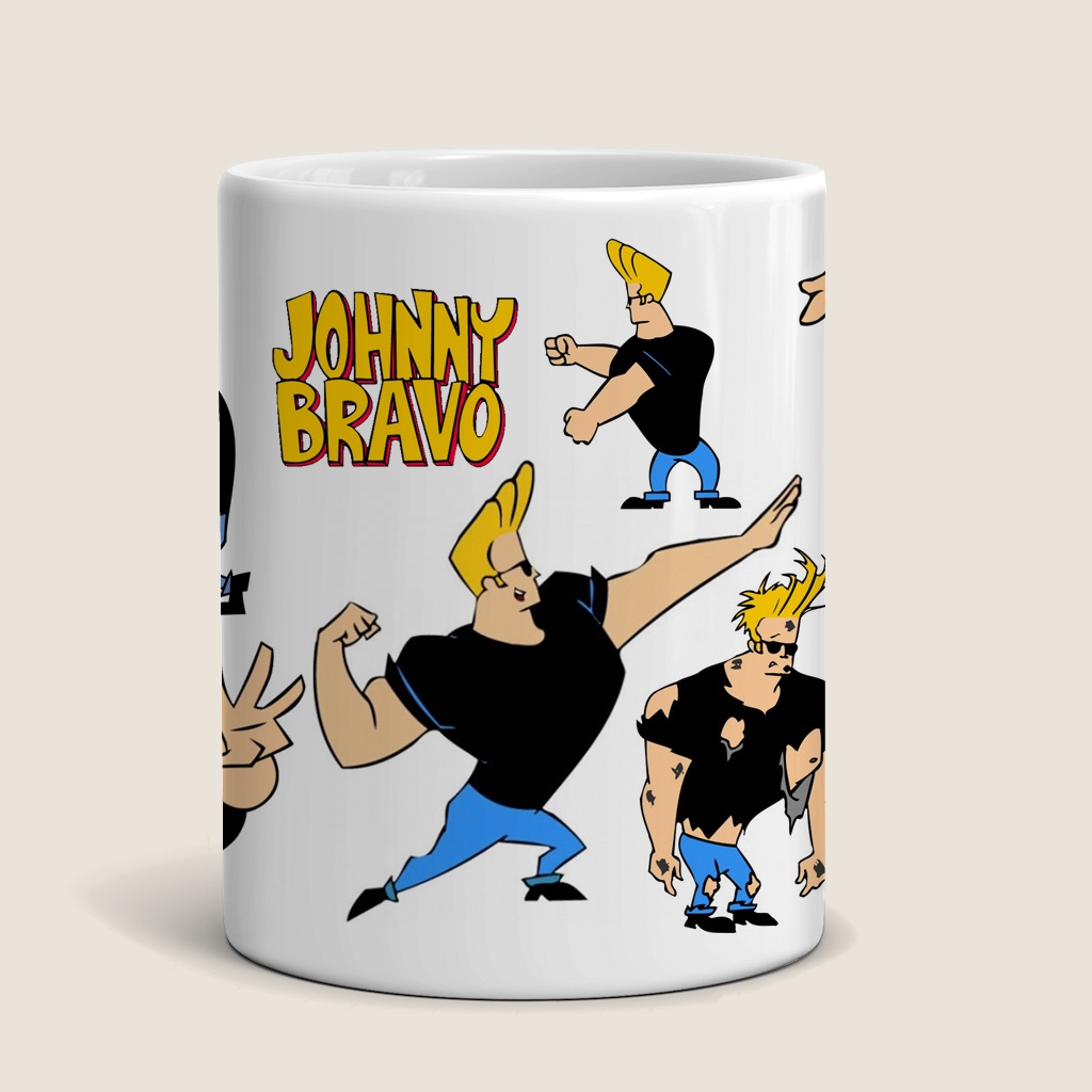 Caneca Johnny Bravo - Cartoon network