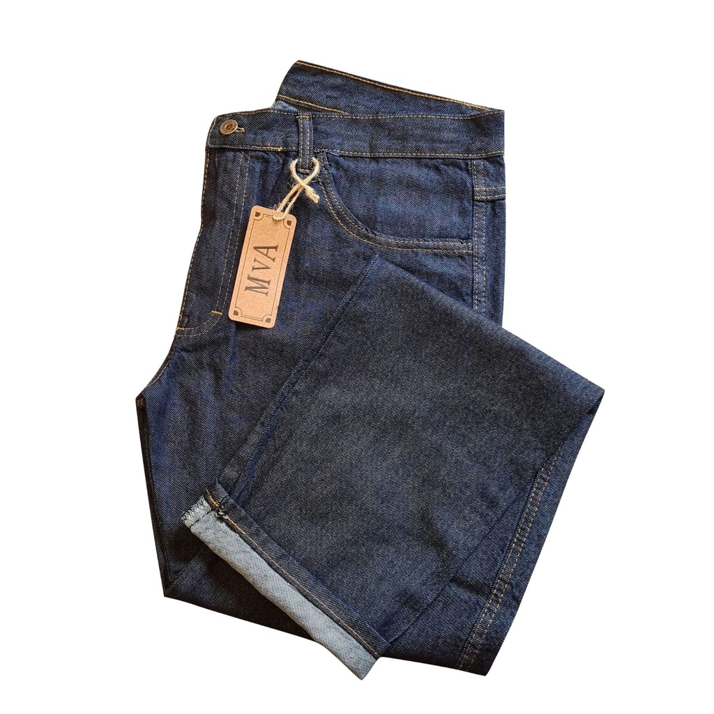 Calça Jeans RS Reforçada Masculina 50ao56 Básica Trabalho Serviço