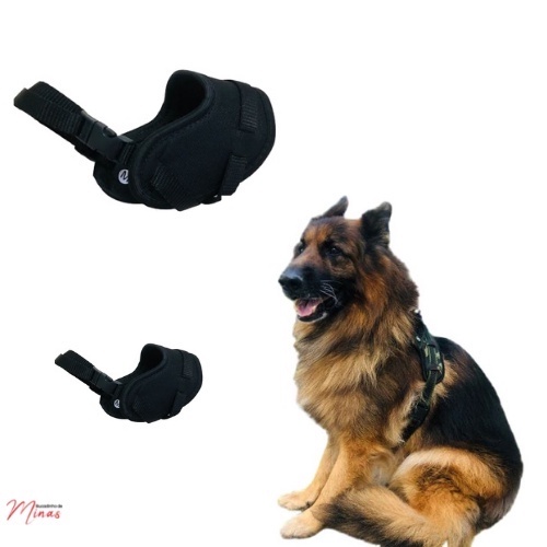 Focinheira regulavel para cachorro confortavel tecido melhor preço