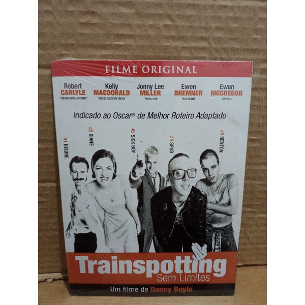 DVD TRAINSPOTTING- SEM LIMITES (ORIGINAL-DIGIFILE-LACRADO) | Shopee Brasil