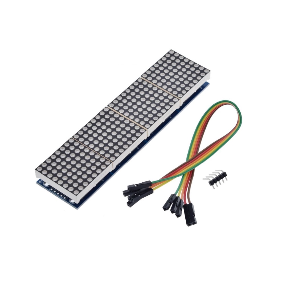 Display Max7219 Led 8x32 Dot Matrix Para Esp8266 Arduino | Shopee Brasil