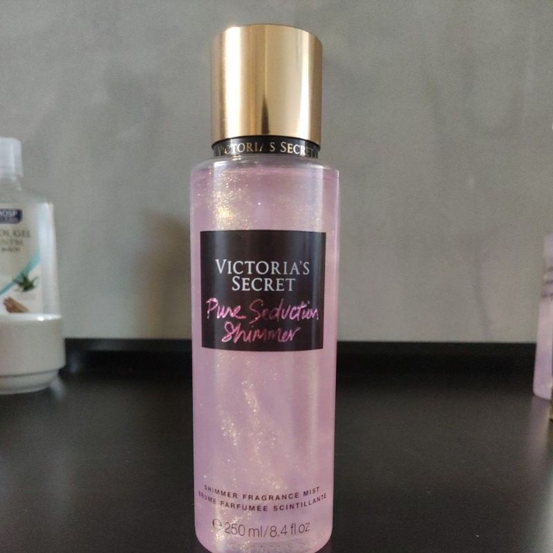 Victoria Secret Shimmer Creme e Body Brilhoso glitter Pure Seduction