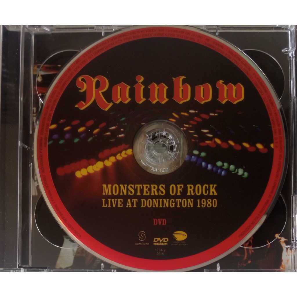 CD RAINBOW MONSTERS OF ROCK LIVE AT DONINGTON 1980 DUPLO
