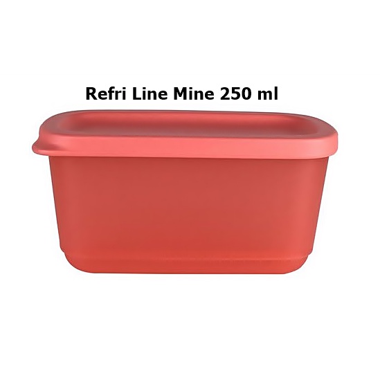 Tupperware Refri Line 250 ml coral | Shopee Brasil