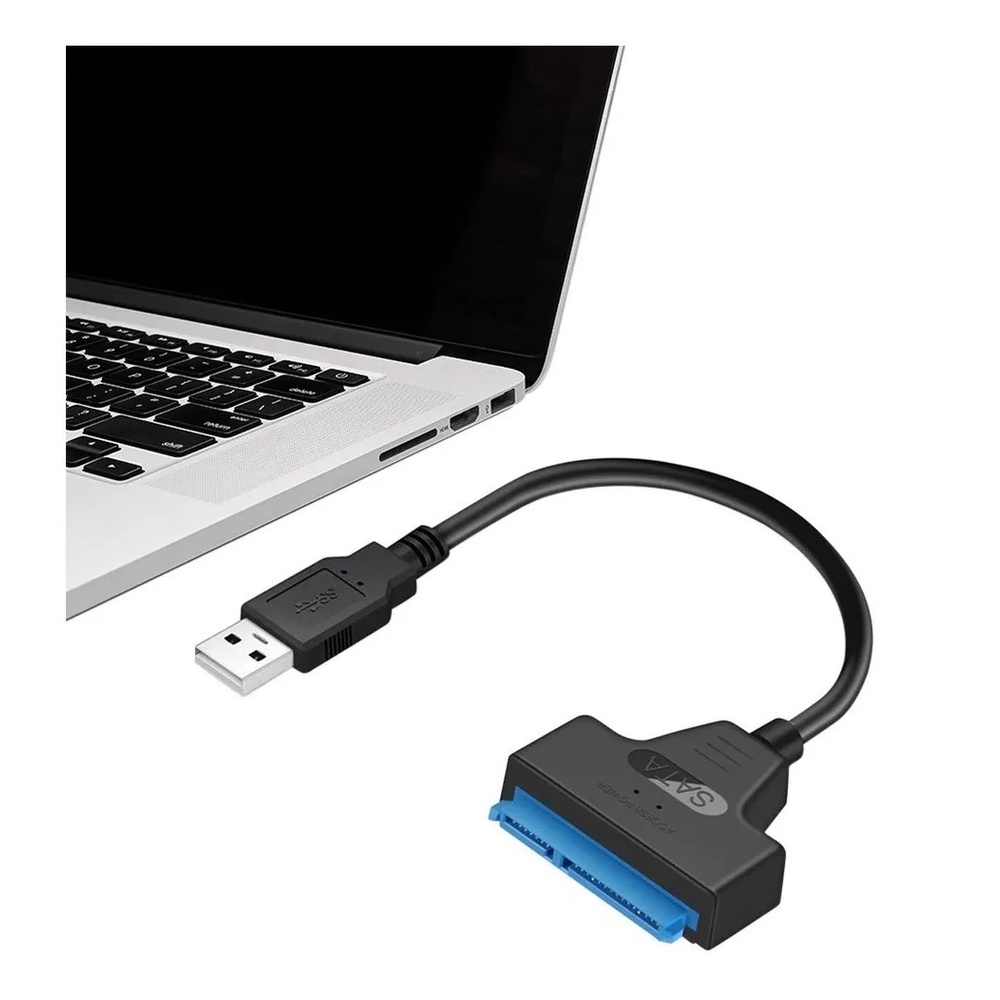 Cabo Adaptador Leitor Usb 3.0 SATA Para Clonar Driver HD Externo Ssd Disco Rígido De Notebook Windows Mac OS
