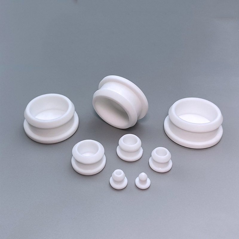 5Pcs Tampas De Borracha De Silicone Branca Furo Tipo T Vedação De 2,5mm A 15mm