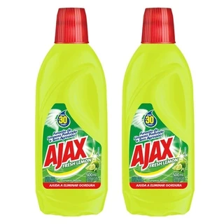 Kit com 2 Limpador Diluível Ajax Fresh Lemon 500ml Cada em Oferta na Shopee