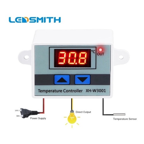 Controlador De Temperatura Digital Bivolt Freezer Chocadeira