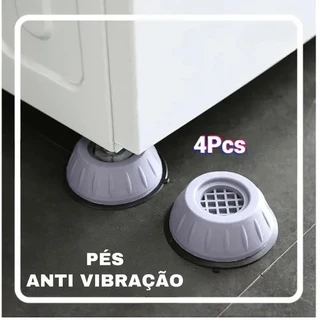 Kit de bases protetoras 4 peças Pé Anti-impacto, Ruído e Vibração