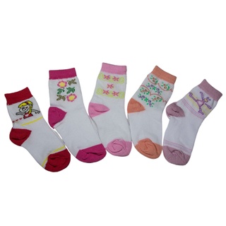 KIT de Meias Infantil com 3 pares menino e menina