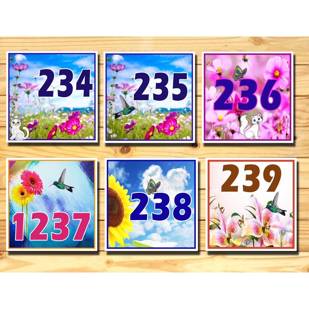 Números para casas em azulejos personalizados fazemos qualquer numeração Promoção