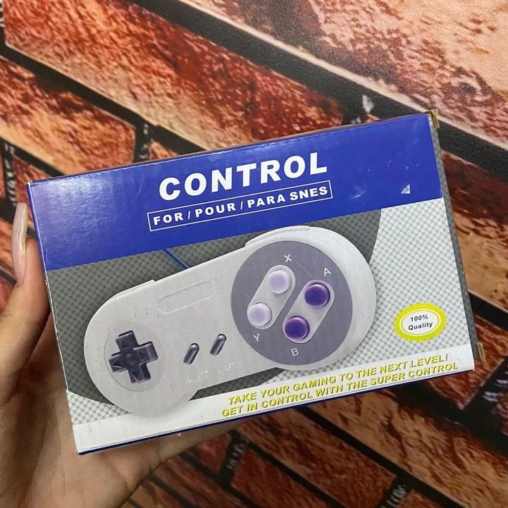 Manete controle para super nintendo